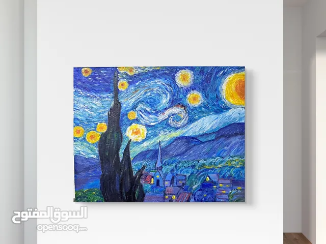 لوحات فنية مرسومة يدوي و لوحات حسب الطلب و تصاميم منشورات مواقع التواصل الاجتماعي