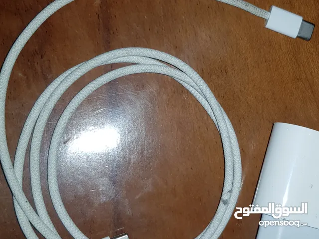 شاحن ايفون اصلي مستعمل type C شحن سريع ##وصله وعظمه من الكرتونه ##