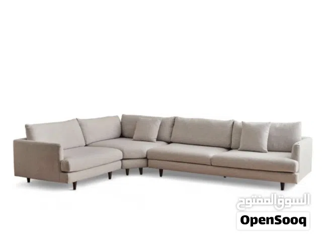 Corner sofa - كنبة كورنر جديده - 5 seaters