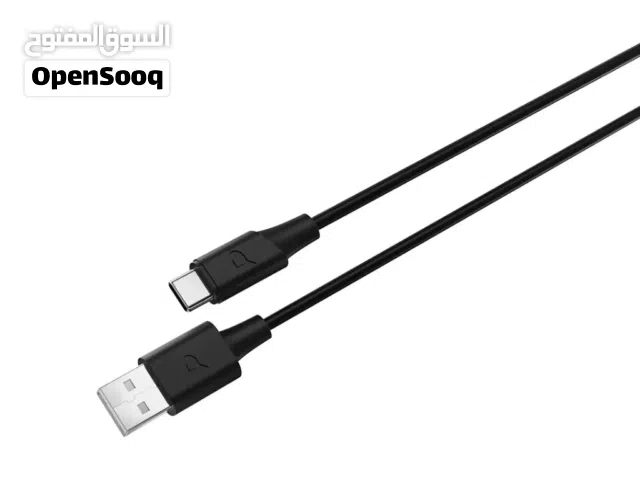 كابل باورولوجي باور سينك فليكس USB A إلى USB C بطول 1.2 متر، أسود PCAB015BK