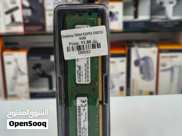 OSCOO DDR3L 8GB 1600MHz Desktop RAM in Muscat / Brand New