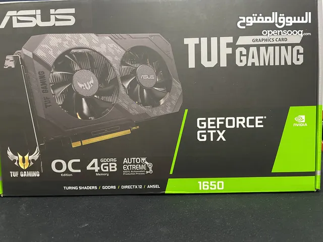 للبيع كرت شاشه 1650 ومعالج i5-9400fورامات. Ddr4.  16gb
