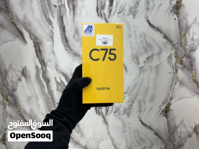 Realme C75 ROM:256 GB RAM:8 GB Colour:Lightning Gold 45W fast charge 5828mAh battery