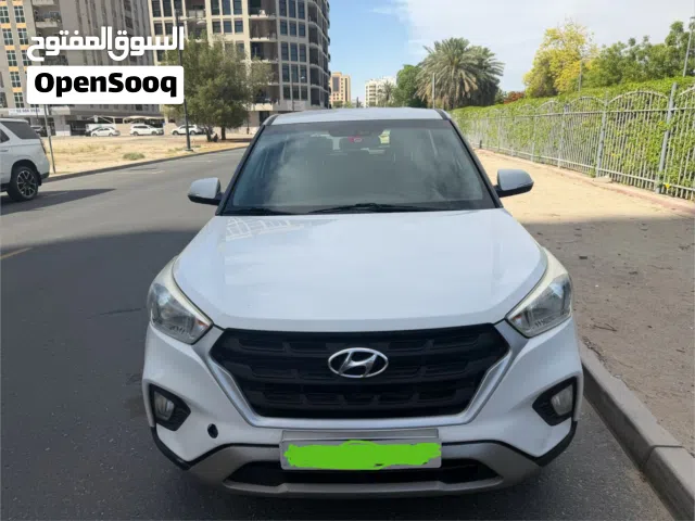 Hyundai Creta 2019 white color GCC