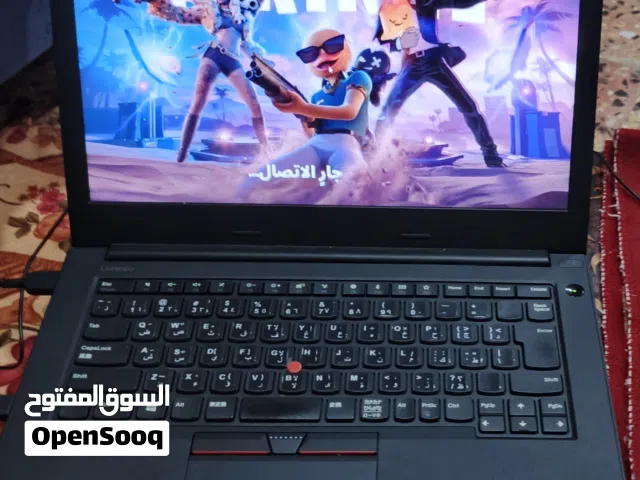Lenovo ThinkPad E470تشغلك العاب متوسطة الى ضعيفة