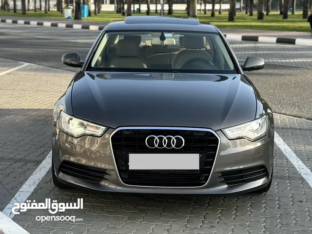 Audi A6 in very excellent condition. G.C.C Cattle 158 thousand kilos Full option No accidents