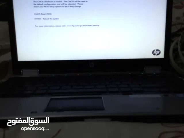 للبيع لابتوب " HP " من غير شاحن  HP laptop for sale, without charger