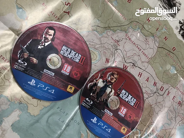 لعبه RED DEAD2REDEMPTION شبه جديده