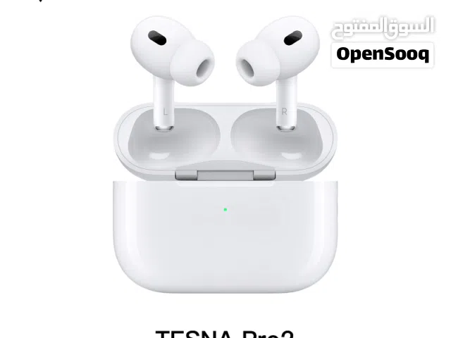 سماعات الأذن اللاسلكية TESNA Pro 2 خاصية إلغاء الضوضاء التكيفي صوت غامر الاصليه تطبيق خاص كفالة شركة