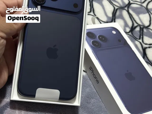 مطلوب ايفون 17 برو 512 ازرق