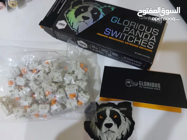 Glorious Panda switches سويتج كيبورد باندا