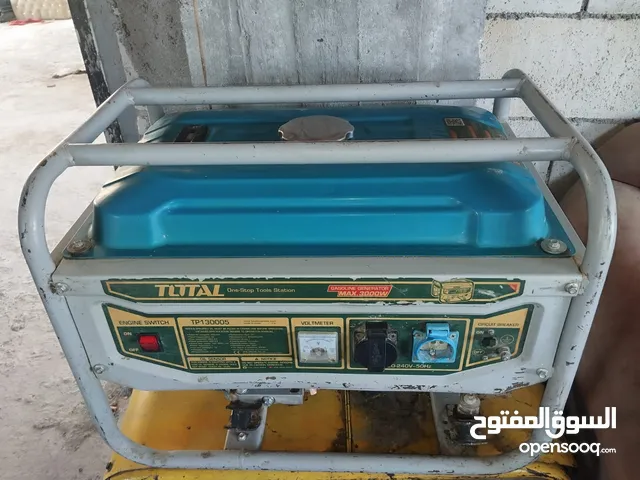 مولد كهرباء بنزين ثلاث كيلو ونص ملف نحاس النوع توتال افضل نوعيه بسوق بحال الوكاله المولد استعمل خفيف