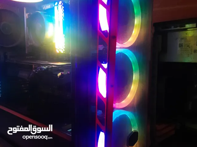 الكارت RTX 2070 super  WINDFORCE 3X Fan نسخه خاصه المعالج  AMD Ryzen 5 3600X بقوه Ci5 10400F