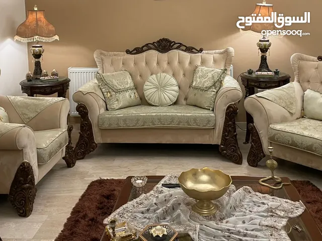 طقم صالون 9 مقاعد تفصيل شبه جديد
