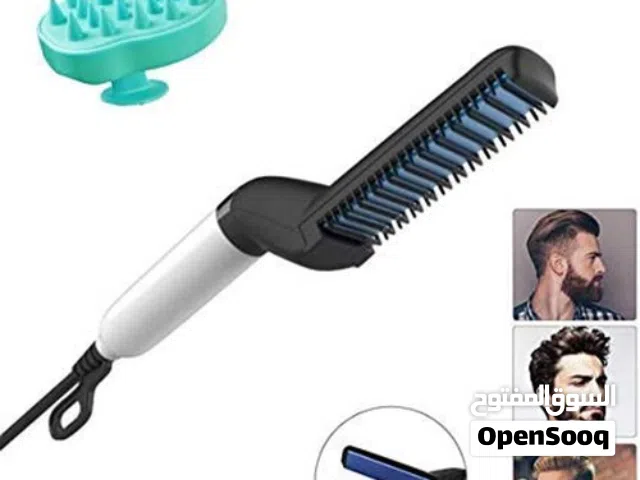 فرشاة تصفيف الشعر واللحية الكهربائية بتقنية الأيونات السالبة – تمليس وتجعيد وتسريح سريع خلال 15 ثاني