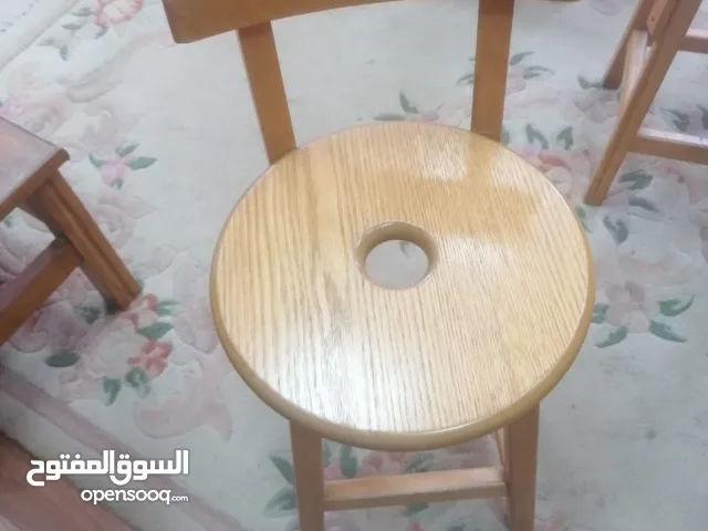 كراسى بار خشب زان احمر بالكامل جملة اقل كمية 3قطع