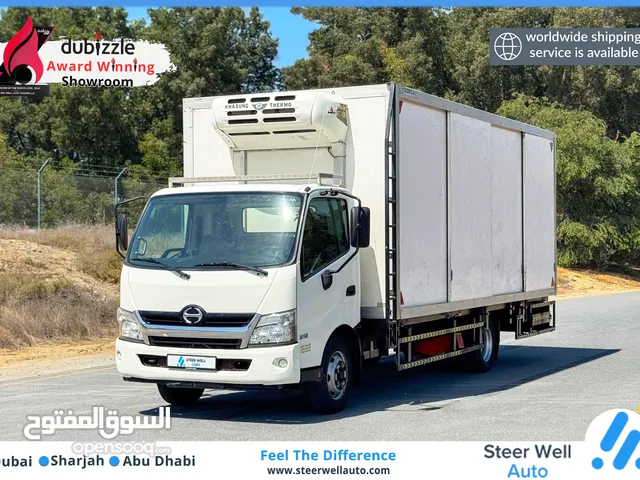 2018 Hino 300 916 Series 4.0L RWD Chiller Slider - Diesel - GCC - Good Condition - Book Now!