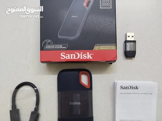 ا SanDisk اكستريم SSD خارجي بسعة 2TB لزيادة المساحة
