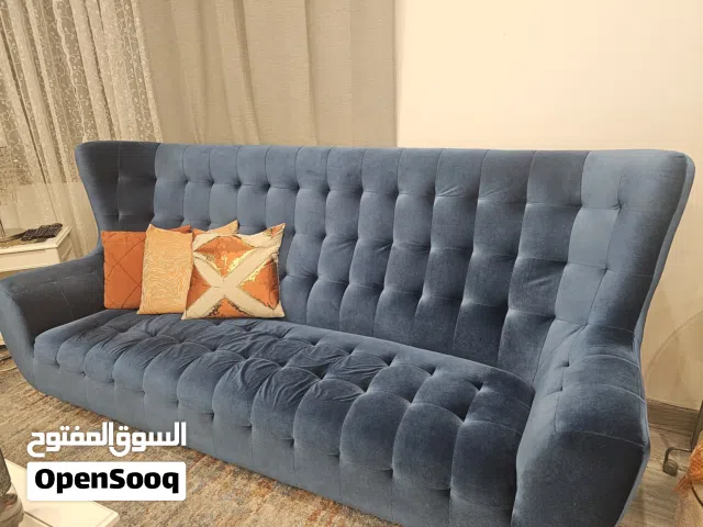 طقم كنب مستعمل للبيع 6 مقاعد