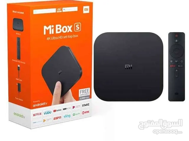 للبيع اجهزة شاومي mi box 4k + باقات اشتراك لمدة سنة كاملة.