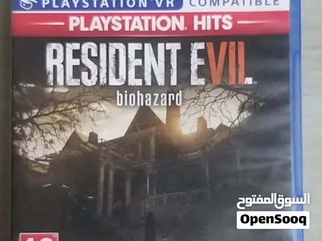 دسكات ps4 رزدنت ايفل 7 و قاد اوف  وار 4