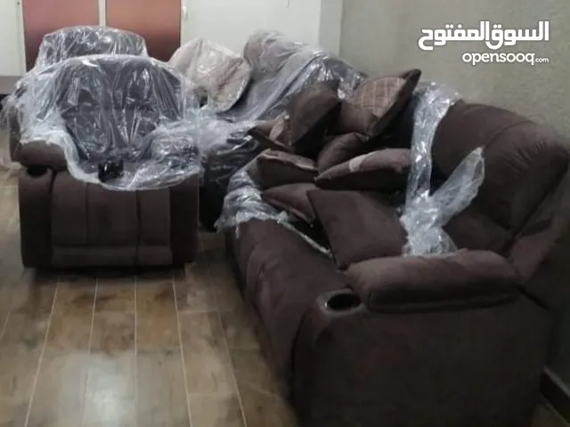انتريه ليزى بوى كامل جديد لم يستعمل 2 كنبه و 2 كرسي ميكانزم و USB
