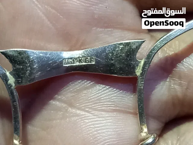 نظارة مطلية دهب