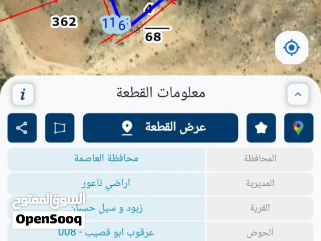 Farm Land for Sale in Amman Naour