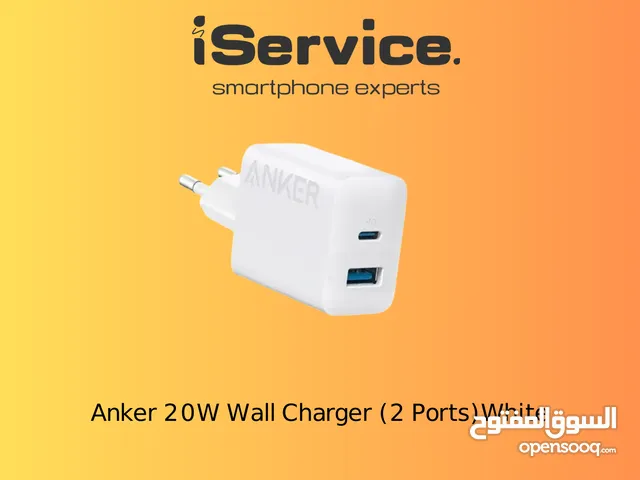 Anker 20W Wall Charger (2 Ports)White