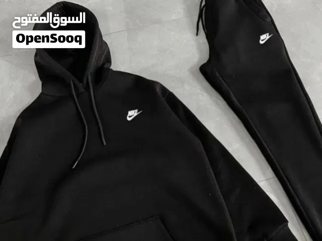 طقم بنطلون وهودي كامل بخامه قطن 100%