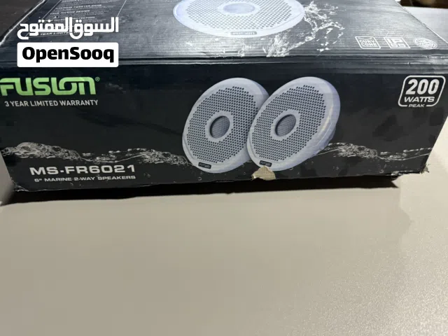 Two FUSION Marine Speakers for Sale