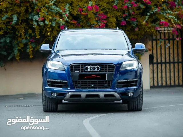 Audi Q7 Agency Maintained 2014 Blue Excellent Condition AWD (quattro) 3.0-liter V6 7 Seater