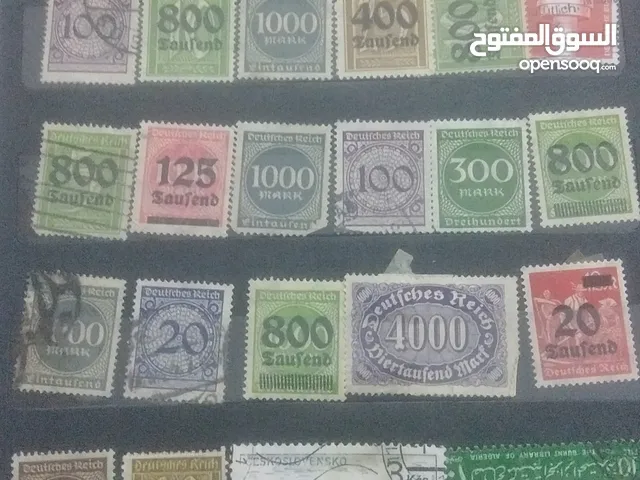 الابوم من الطوابع الاجنبيه والعربيه ألمانيا فترة التصخم وبعض الدول الأوروبية