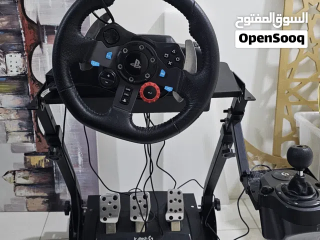 ستيرنق لوجيتيك g29 مع قير و دوسات و ستاند مالهم
