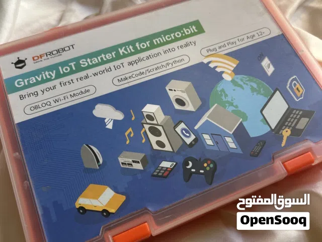 Gravity IoT Starter Kit for micro:bit (مجموعة أدوات إنترنت الأشياء للمبتدئين من سلسلة "جرافيتي