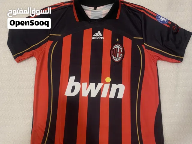 PAULO MALDINI RETRO AC MILAN HOME FOOTBALL JERSEY