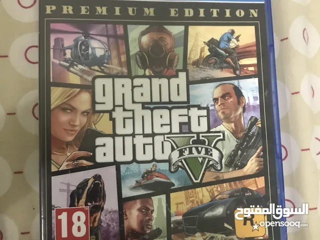 Used once premium edition GTA 5 ps4