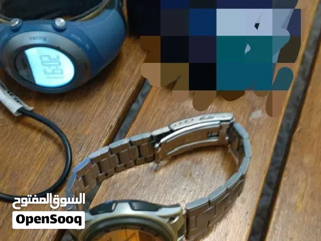 ساعة من النوادر جي بي اس جارمن مع ساعة كاسيو  garmin Forerunner 405 gps & casio AW-80D-7AV