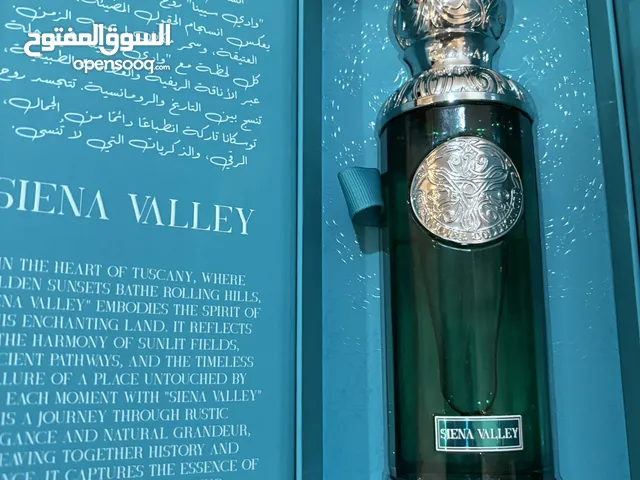 عطر قصة سيينا فالي siena valley الاصلي 200ml مستخدم منه رشتين فقط للتجربة