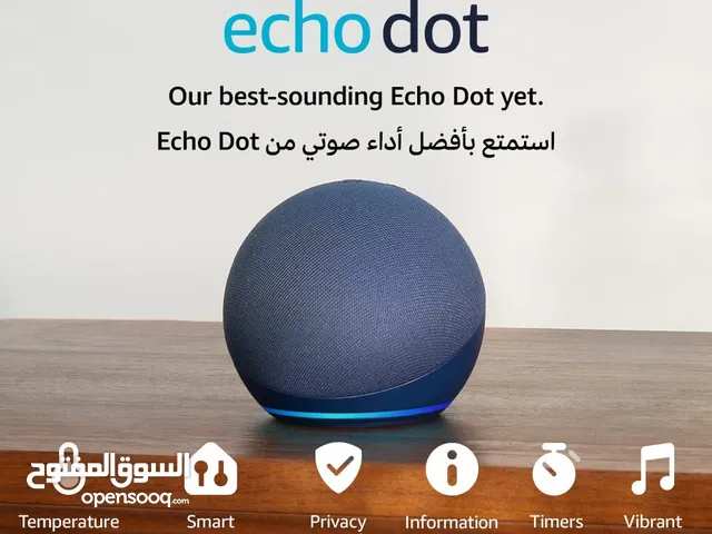 Echo dot 5th generation  arabic version  (Alexa - اليكسا)  ايكو دوت الإصدار الخامس باللغة العربية