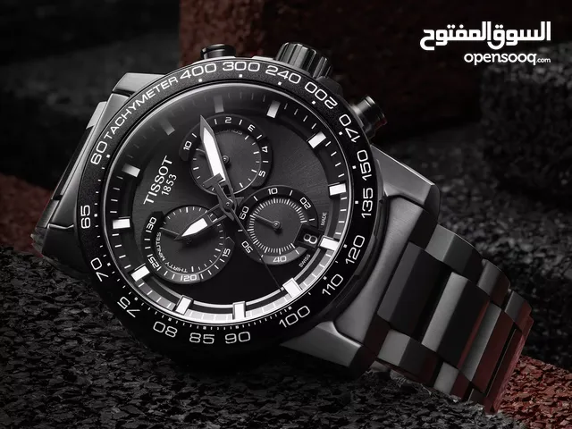،Tissot Supersport Chrono ساعه  جديدة أصلية ميه بالميه غير ملبوسه، رائعة جدا انيقه بشكل لا يقاوم