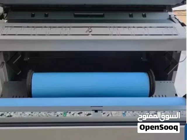 لبيع طابعة بلوتر لوحات هندسية من نوع *Ricoh Aficio MP W 0 تالرا اي ممتازة وجاهزة للعمل.