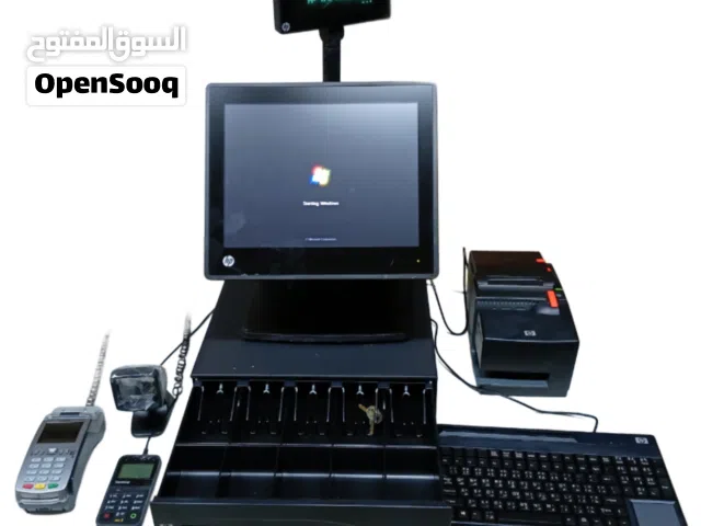 نظام كاشير (POS) متكامل أصلي من شركة HP للبيع Complete HP POS System