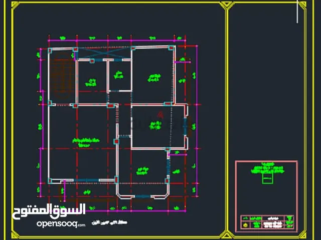 رسم لوحات اوتوكاد بالقطعه وتصميم الإنشاءات بدقه عاليه فى الرسم رسم لوحات 2D على الاوتوكاد بإحترافيه