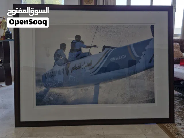 Oman Air and Oman Sail framed picture
