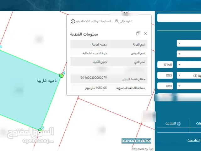 قطع أراضي مميزة جداً للبيع / اراضي الموقر خربة ذهيبه الغربية