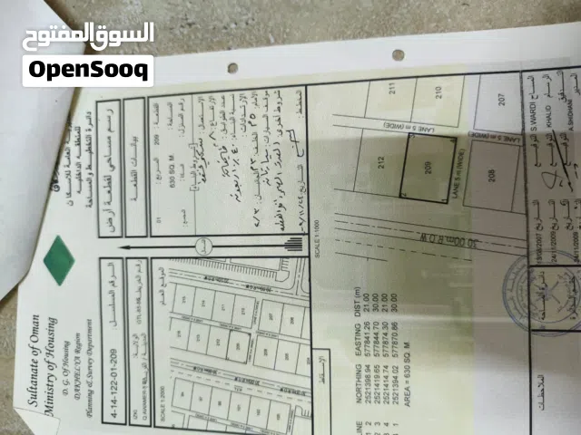 أرض مميزه للبيع