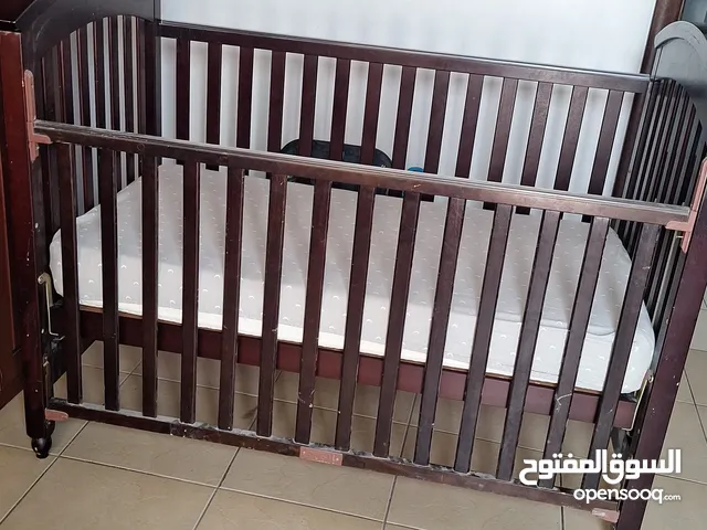 baby crib with matress .15bd ........