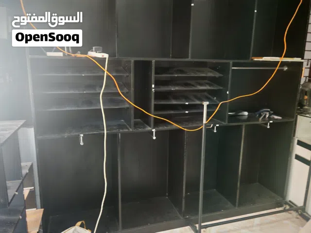 Shop Display Racks, Glass Counter and Shoe Shelves for Sale in Sur.  أرفف عرض محلات وكاونتر ز