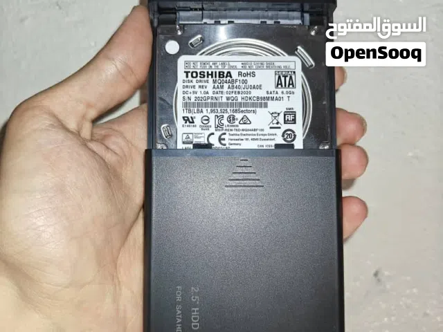 هاردسك توشيبا 1 تيرا (نظيف جداً) - Toshiba HDD 1TB MQ04ABF100 العنوان المقترح: للبيع هاردسك توشيبا